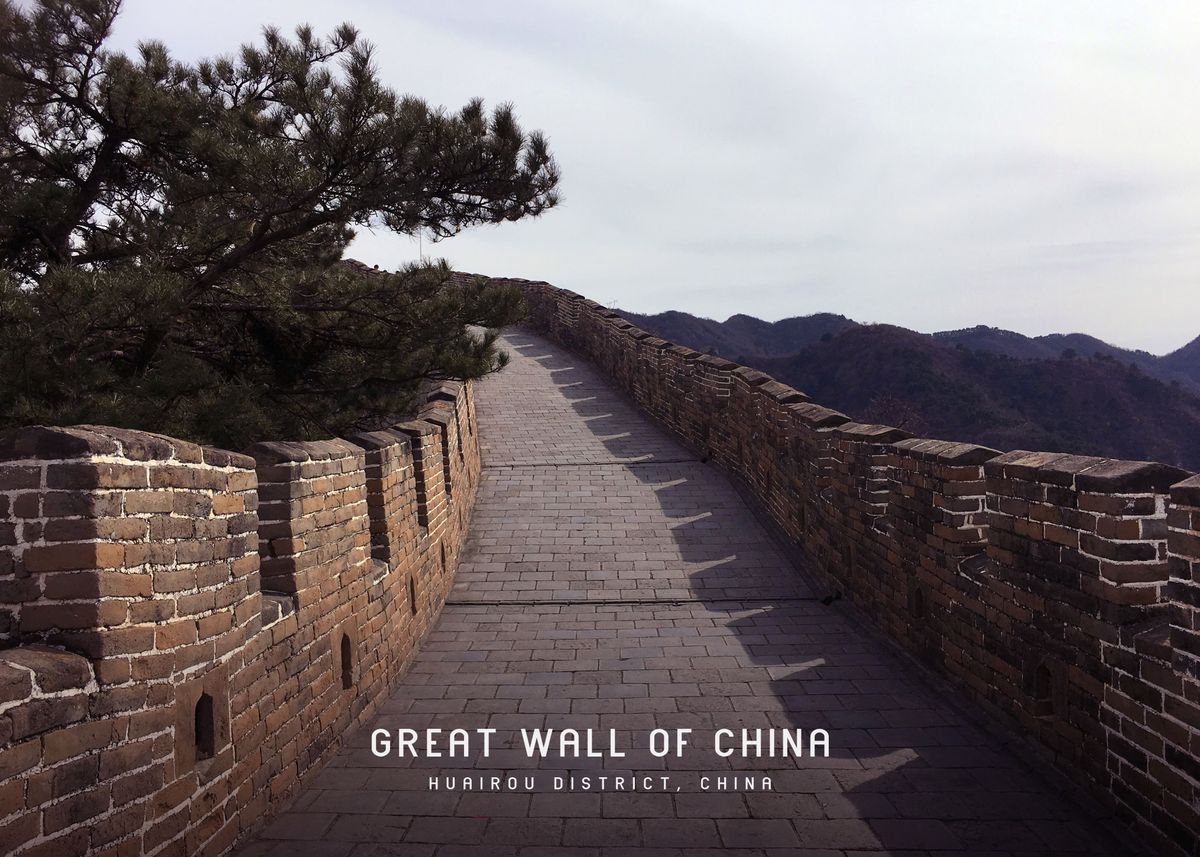 'Great Wall of China ' Poster by Big City | Displate