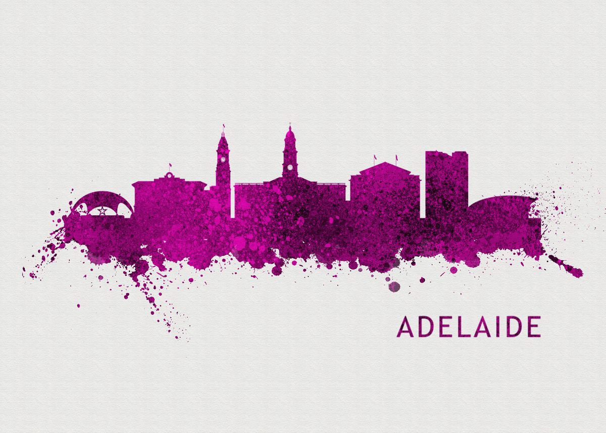'Adelaide Australia' Poster by minh ha Displate