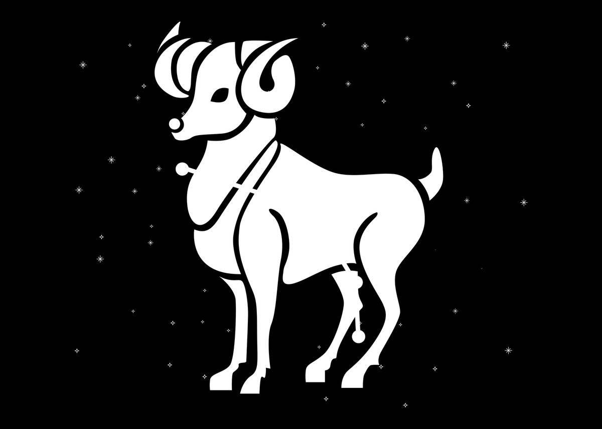 'Aries Symbol' Poster, picture, metal print, paint by CrazySquirrel ...