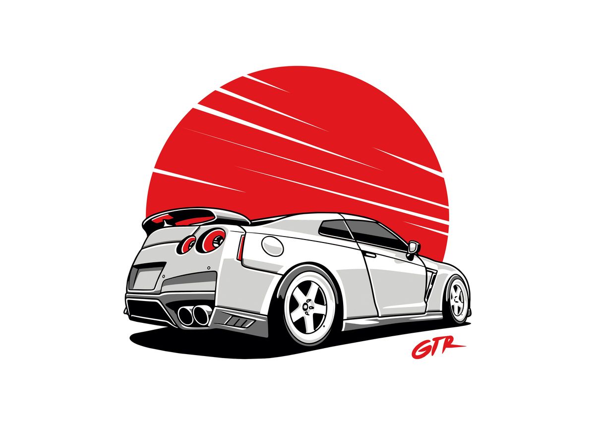 'Sport Car' Poster by Showroom Car Displate