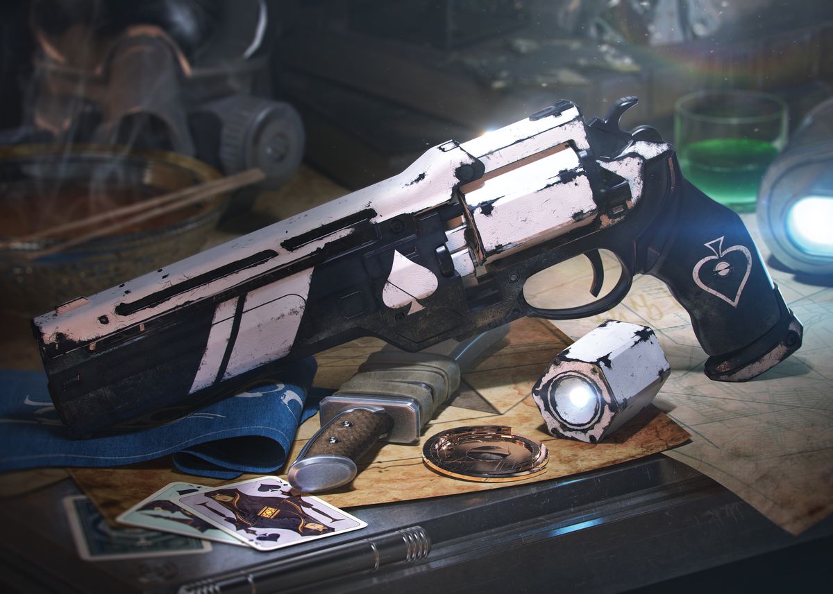23 Favorites Real Life Ace Of Spades Gun
