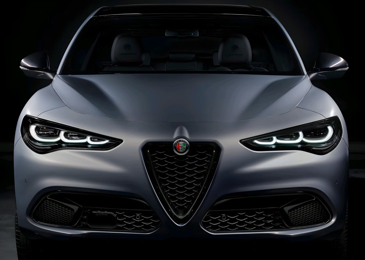 'Alfa Romeo Stelvio ' Poster, picture, metal print, paint by Horror ...