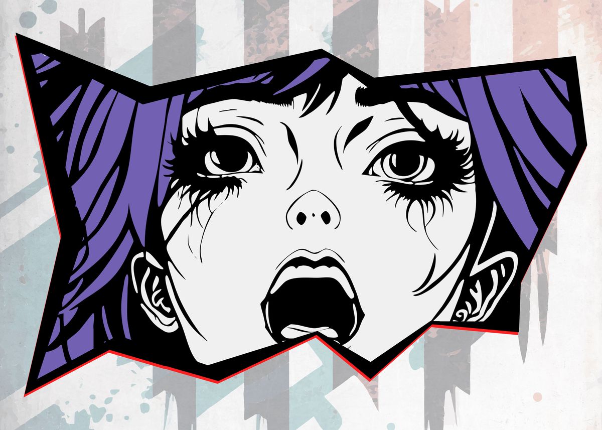 'Anime Girls' Poster by Ilya Danilov | Displate