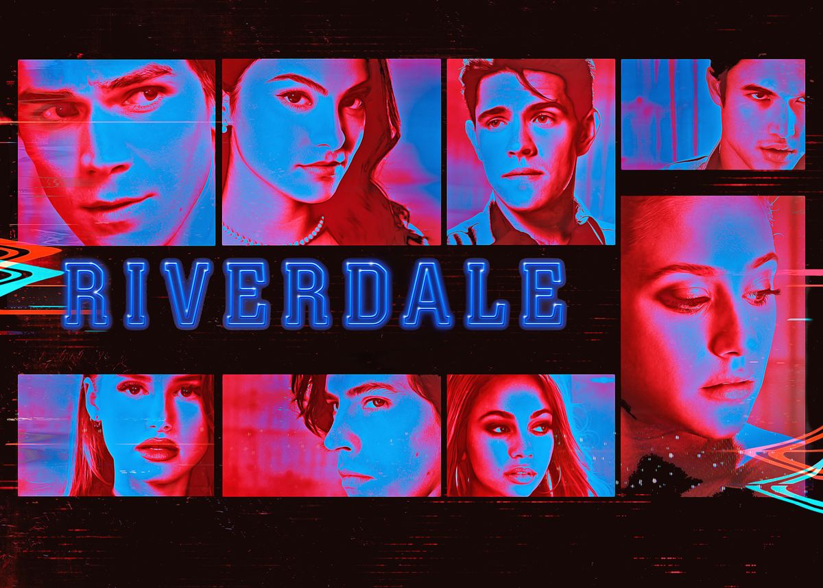 'Riverdale Season 4 H' Poster, picture, metal print, paint by Riverdale ...