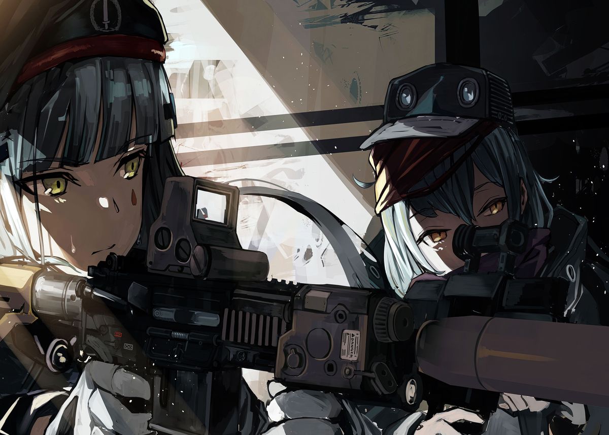 'girls frontline' Poster, picture, metal print, paint by hens art ...