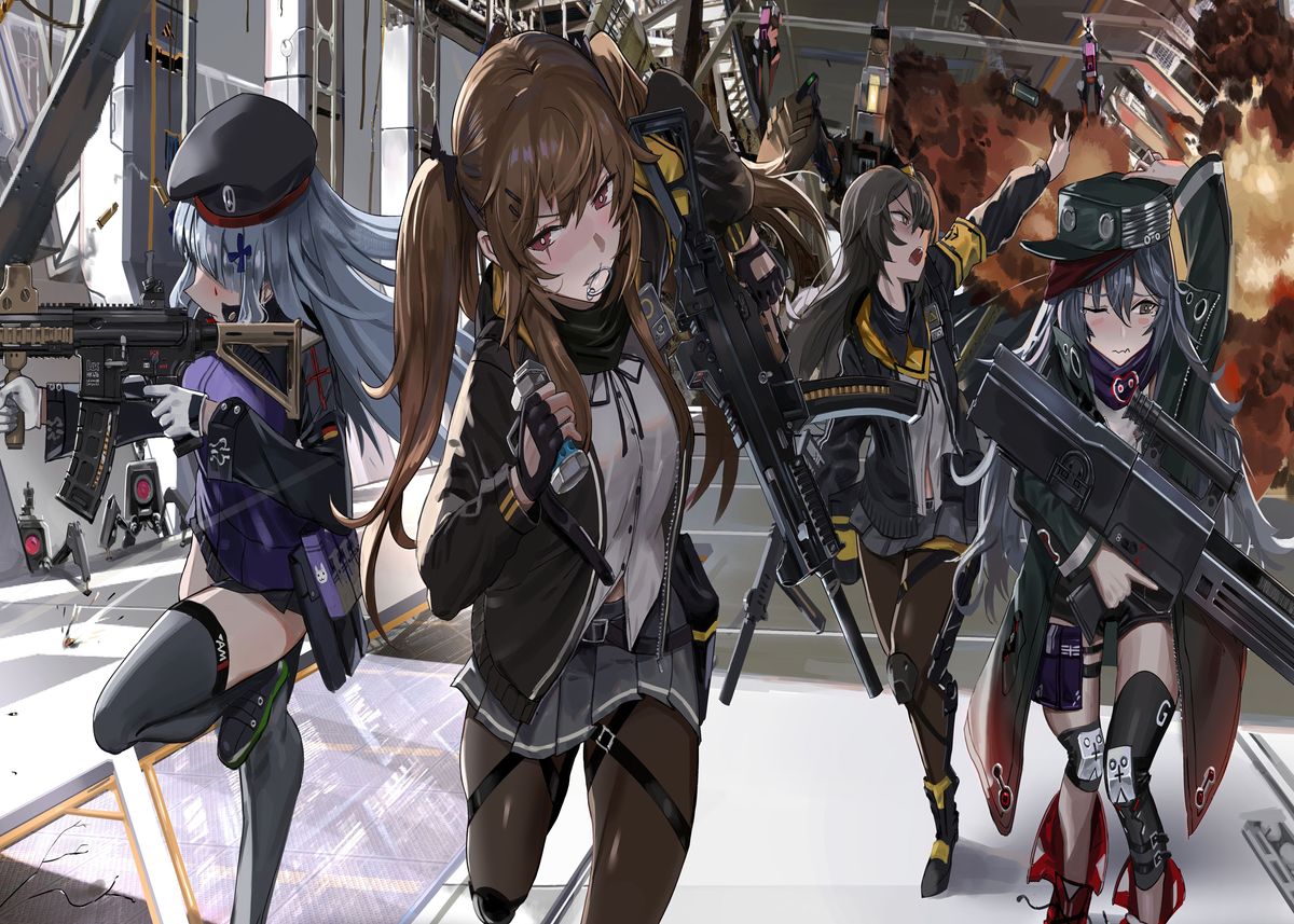 'girls frontline' Poster, picture, metal print, paint by hens art ...