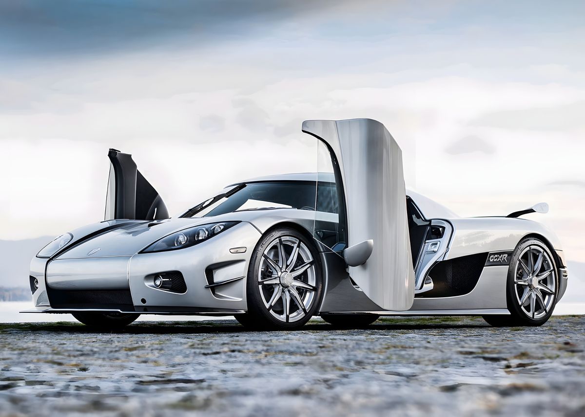 KOENIGSEGG CCXR GICLEE CANVAS ART PRINT POSTER