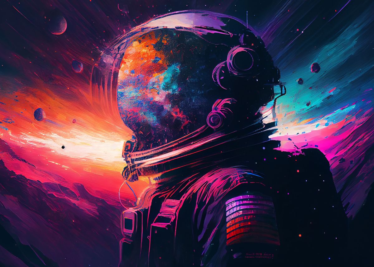 'Space' Poster by marry Jones | Displate