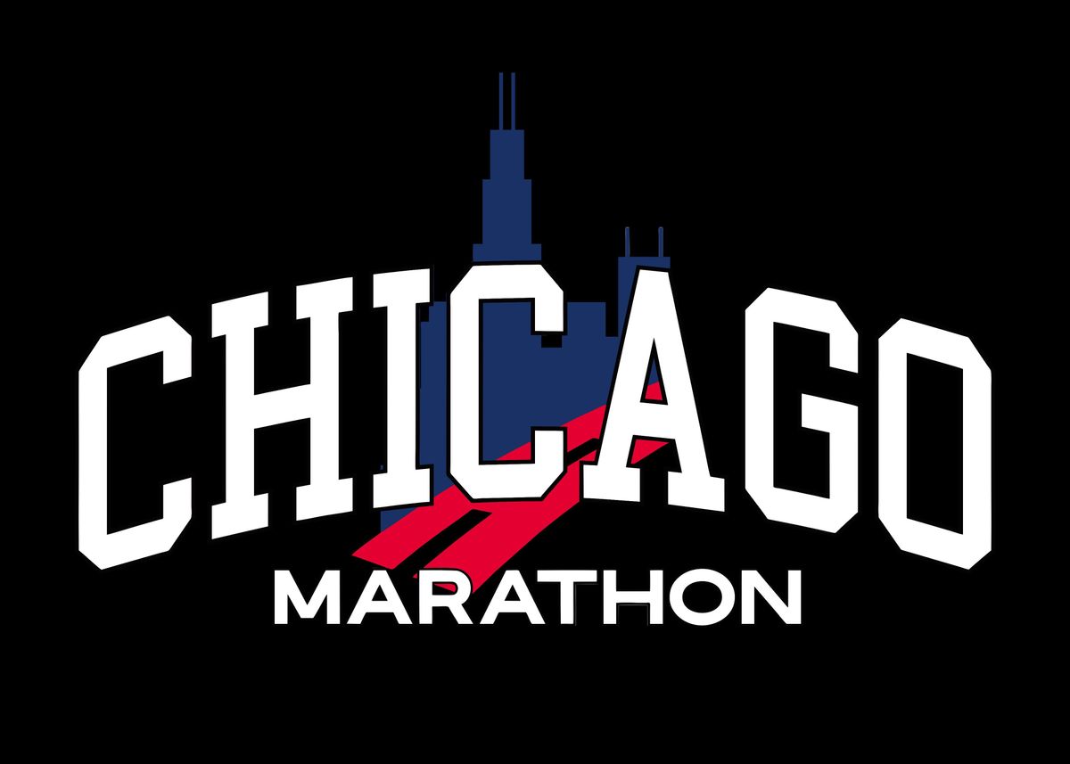 'Chicago Marathon' Poster by Lord Jay Displate