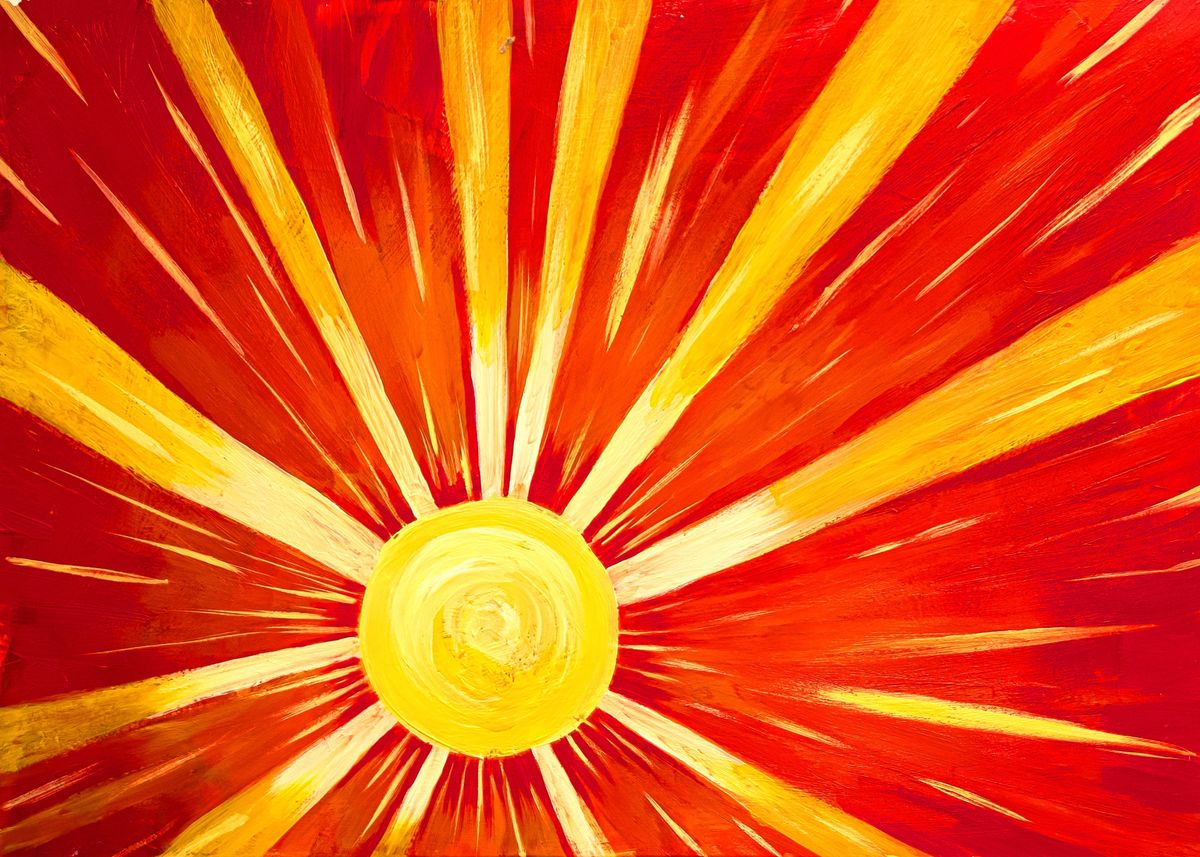 'Sunset' Poster, picture, metal print, paint by ZHC CRAFTS Displate