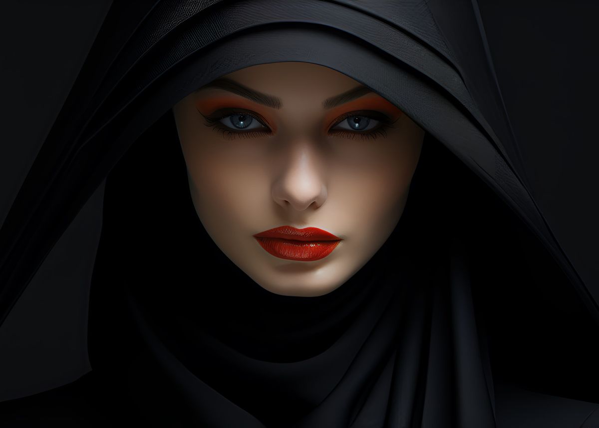 dark-sister-elegant-model-poster-picture-metal-print-paint-by-dark
