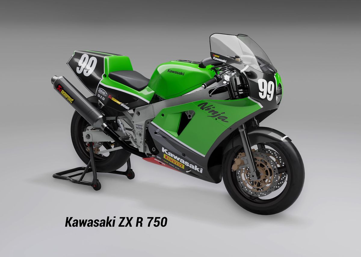 Kawasaki zx clearance r 750