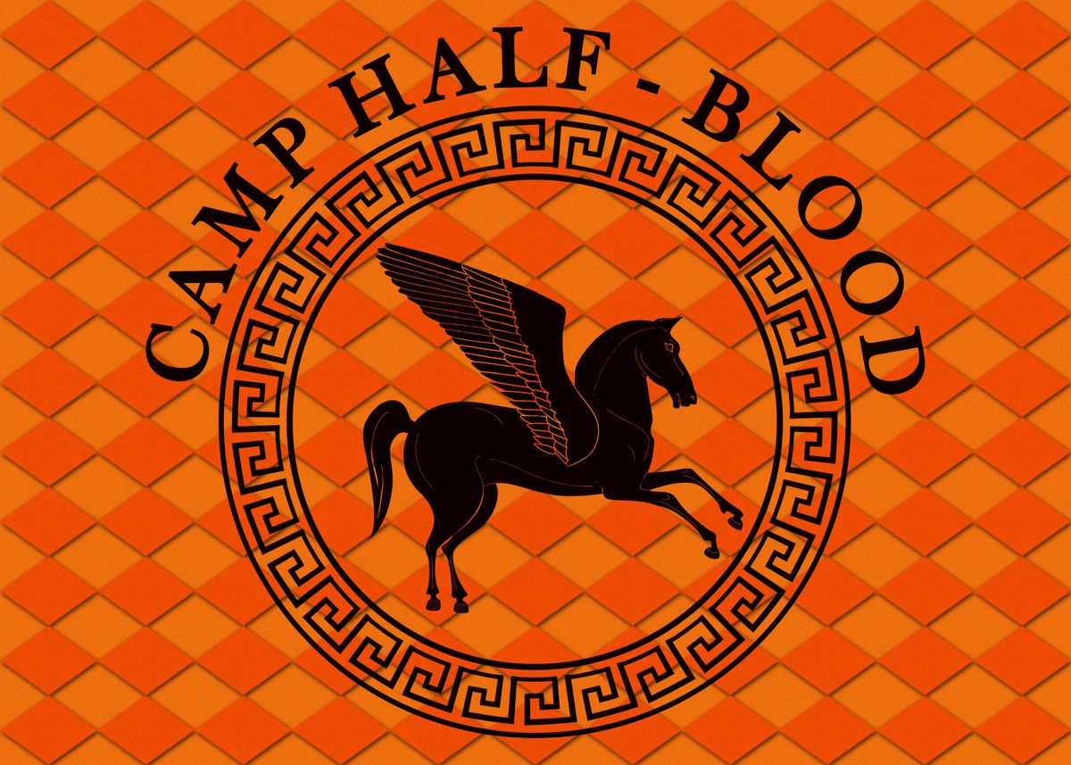 'Camp Half Blood' Poster, picture, metal print, paint by Rhinto Pow ...