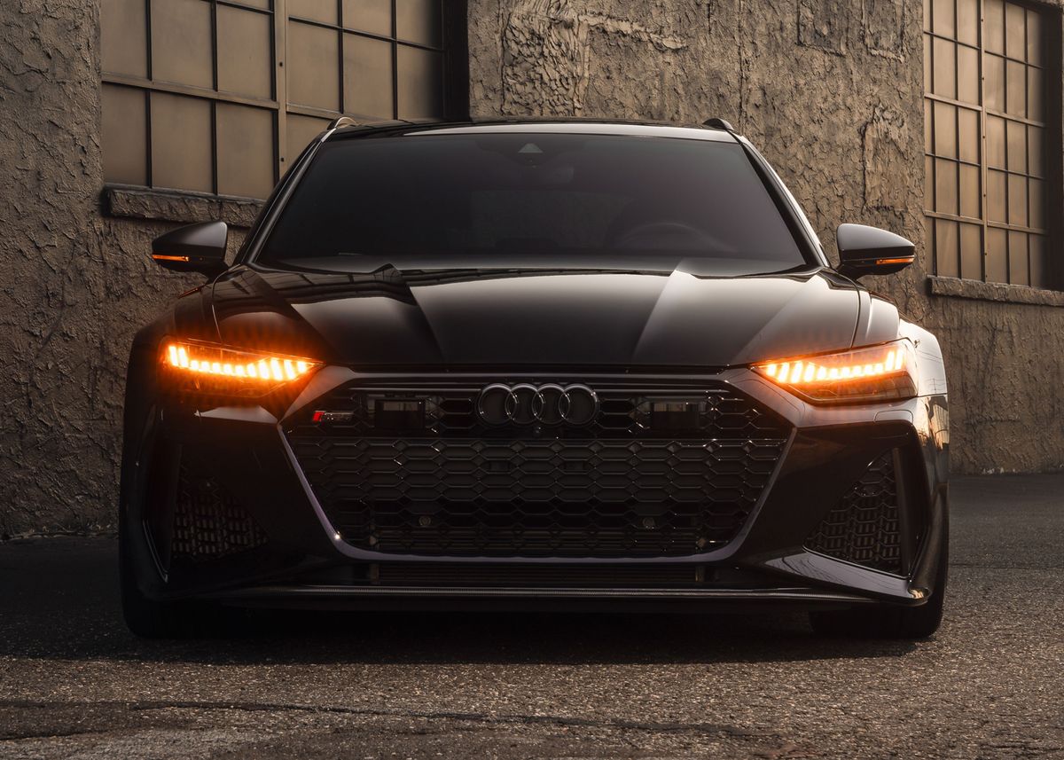 'Audi RS7 Sports Super Car' Poster, picture, metal print, paint by ...