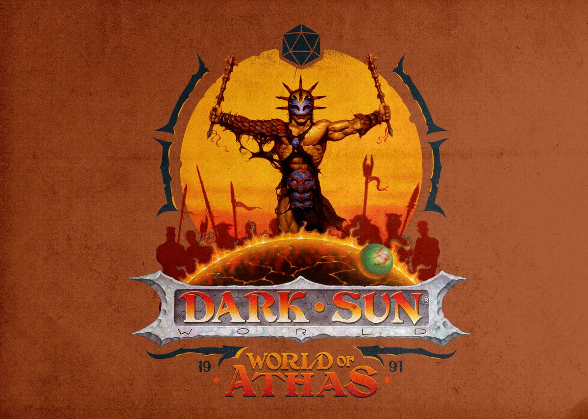 'Dark Sun World of Athas' Poster, picture, metal print, paint by ...