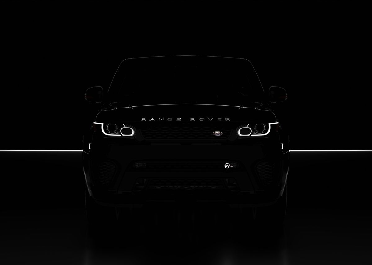 'Range Rover Sport svr' Poster, picture, metal print, paint by Ma Chan ...