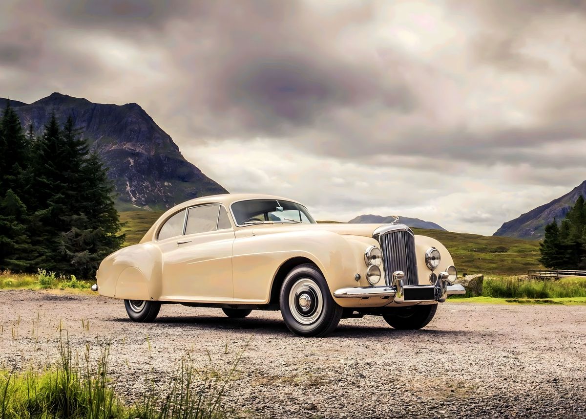 'Bentley R-Type' Poster, picture, metal print, paint by Most Wanted 911 ...