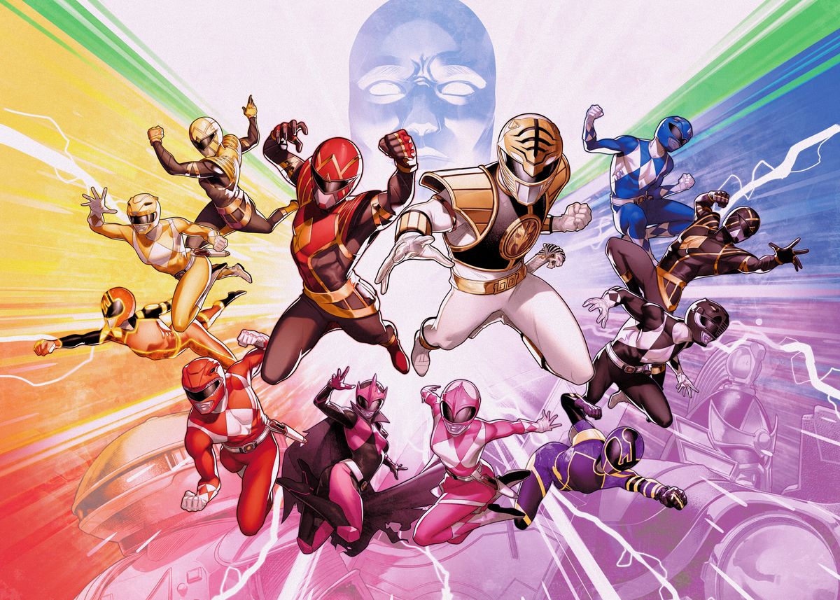 'Boom Studios Power Rangers' Poster, picture, metal print, paint by ...