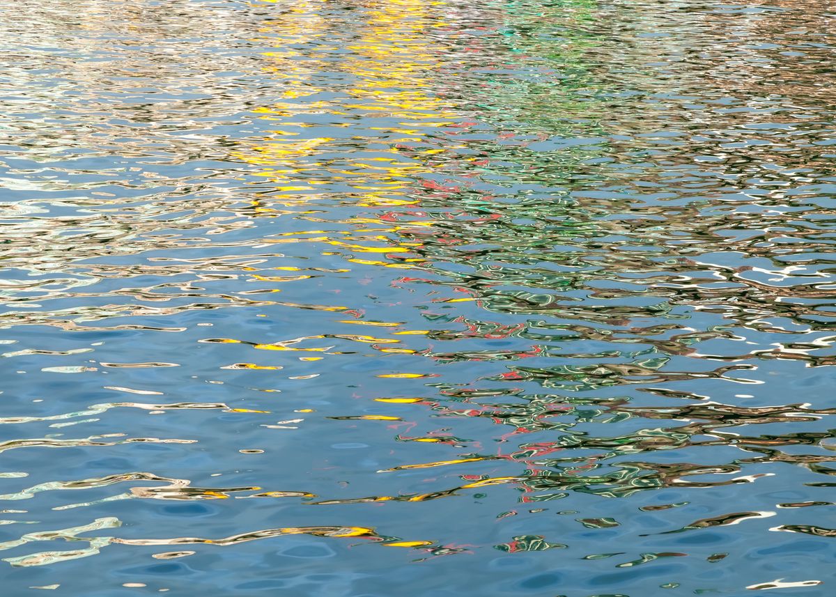 'Water Reflections' Poster, picture, metal print, paint by Jonathan ...