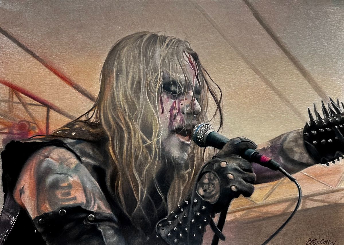 Wraath 'Wraath from Darvaza' Poster, picture, metal print, paint by Elle ...
