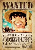 Monkey D Luffy Wanted