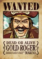 Gold Roger Wanted