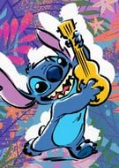 Stitch Guitar Floral