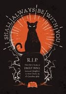 Binx Cat Gravestone