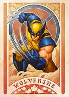 Wolverine Art Nouveau