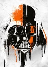Visions of Lord Vader™ Poster Print