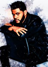 The Weeknd' Poster, picture, metal print, paint by Memories Poster, Displate