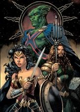 Frame Gift Zack Snyder's Justice League DC Universe Poster Print Movie Poster 