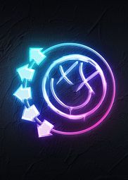 blink 182 light up sign