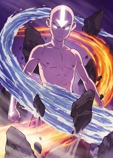 Aang Avatar State