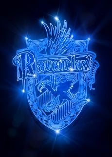 Ravenclaw Neon Crest