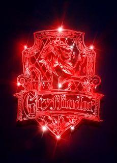 Gryffindor Neon Crest