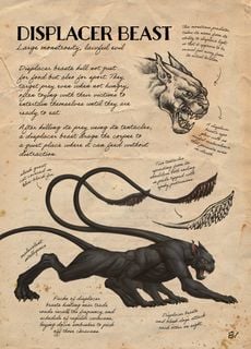 Displacer Beast Note