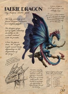 Faerie Dragon Note