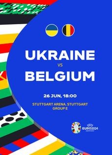 Ukraine vs Belgium