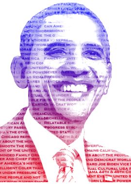 An illustration I created of President Barack Obama usi ...