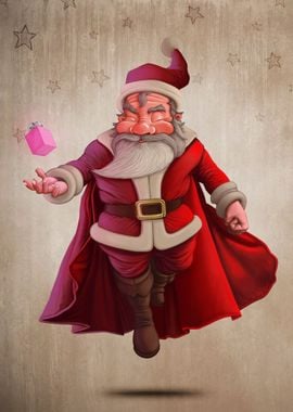 Santa Claus Super Hero