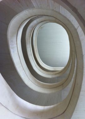 Stairway in Palau de les Arts Reina Sofia