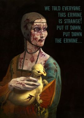 Zombie Lady with ermine