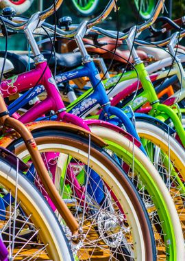 Colorful Bicycles