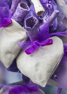 lavender hearts