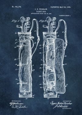 Winslow Caddy bag patent a