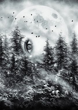 The Watcher - I'm watching you now in the icy woods a ...