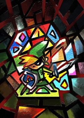 Hero of hyrule vitral