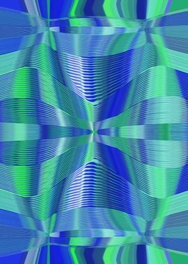 blue and green lines drawing texture abstract backgroun ... 