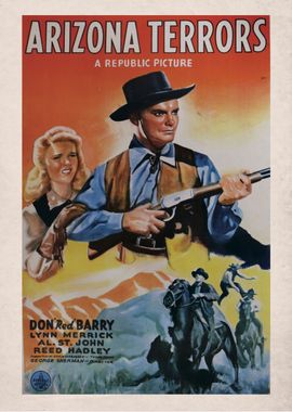 Vintage Western Poster 